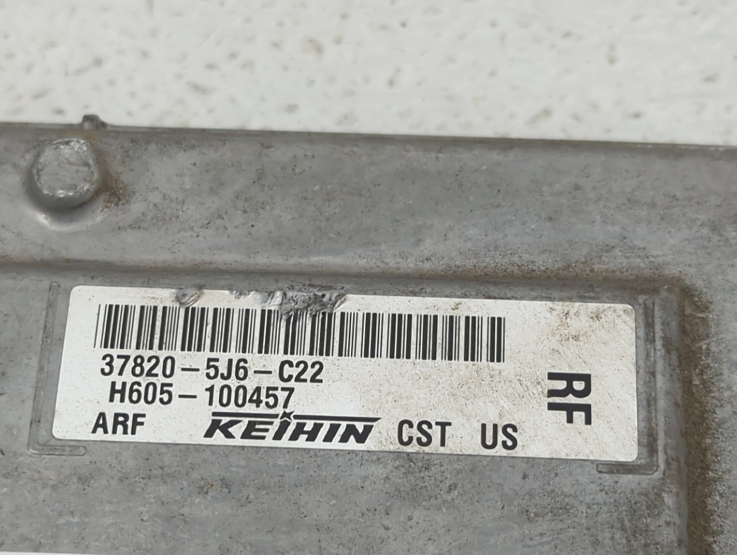 2017 Acura Mdx PCM Engine Control Computer ECU ECM PCU OEM P/N:37820-5J6-C22 H605-100457 Fits OEM Used Auto Parts - Oemuseda