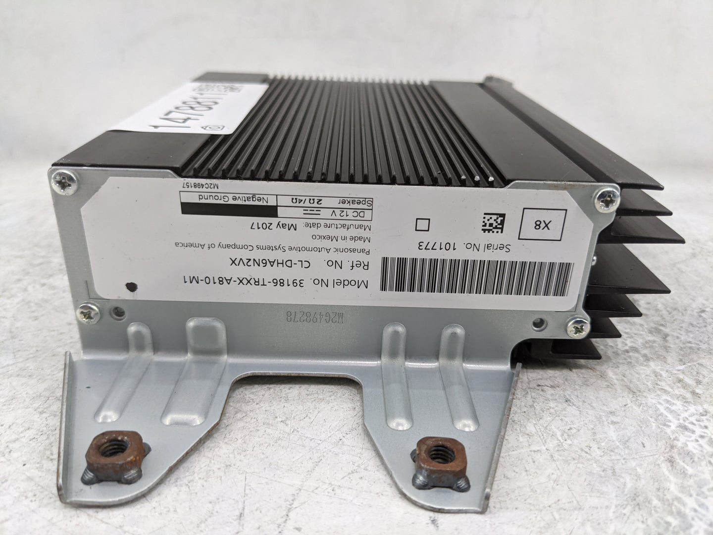 2017-2017 Acura Mdx Radio Speaker Amplifier - Oemusedautoparts1.com