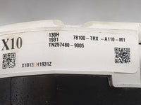 2016-2017 Acura Mdx Instrument Cluster Speedometer Gauges P/N:78100-TRX-A110-M1 TN257480-9005 Miles: Fits Fits 2016 2017 OEM