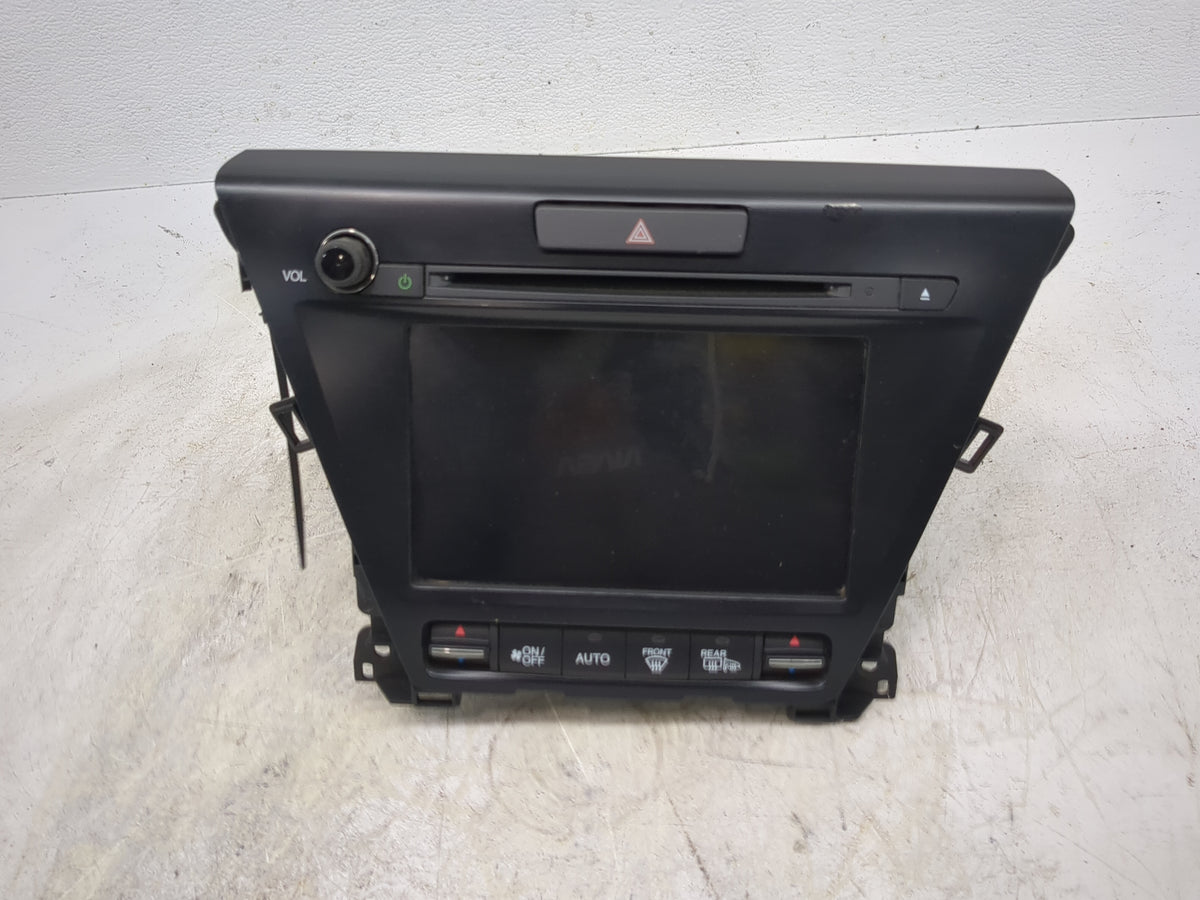 2017 Acura Mdx Radio AM FM Cd Player Receiver Replacement P/N:39540-TZ5-B320-M1 BD7M6AB OEM Used Auto Parts - Oemusedautopar