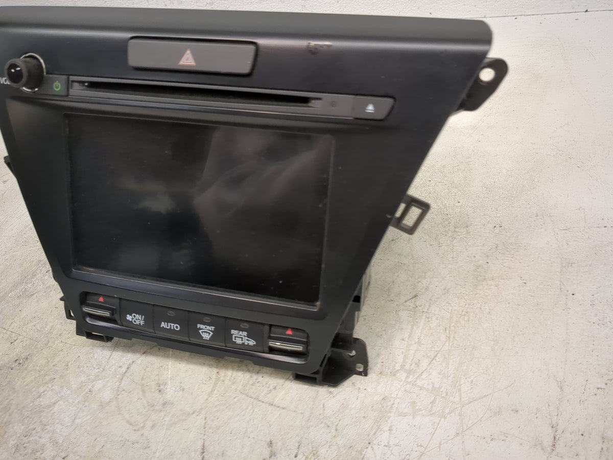 2017 Acura Mdx Radio AM FM Cd Player Receiver Replacement P/N:39540-TZ5-B320-M1 BD7M6AB OEM Used Auto Parts - Oemusedautopar