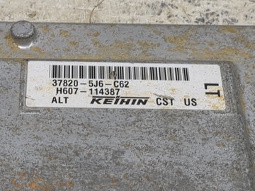 2017 Acura Mdx PCM Engine Control Computer ECU ECM PCU OEM P/N:37820-5J6-C62 H607-114387 OEM Used Auto Parts