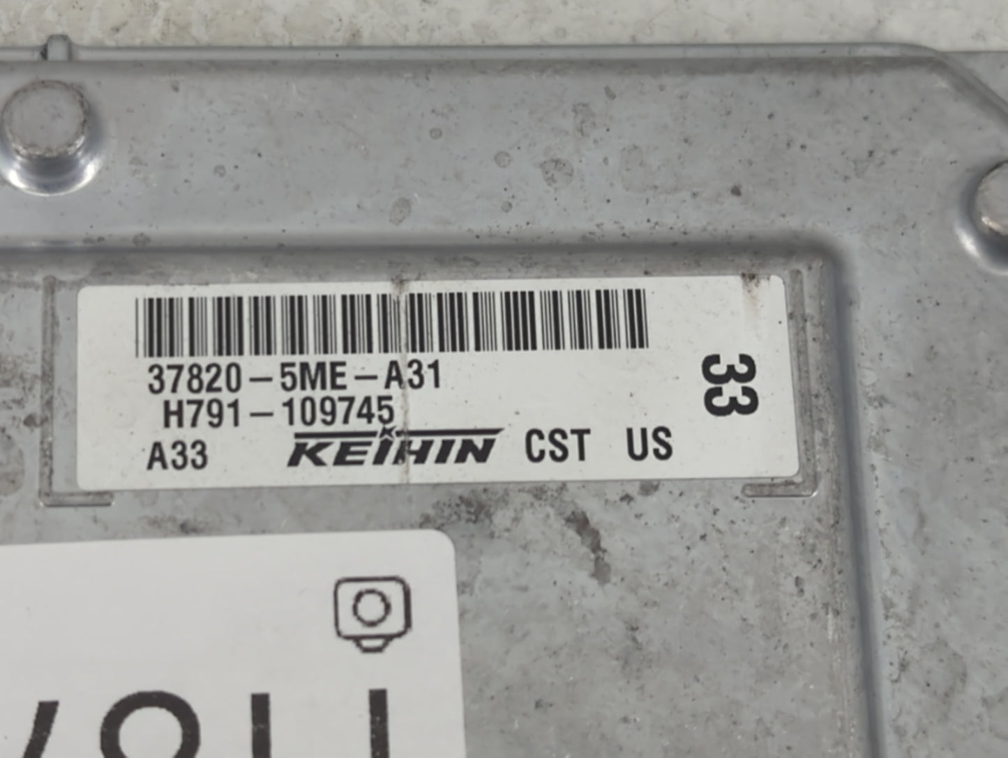 2017 Acura Rdx PCM Engine Control Computer ECU ECM PCU OEM P/N:37820-5ME-A31 Fits OEM Used Auto Parts - Oemusedautoparts1.co