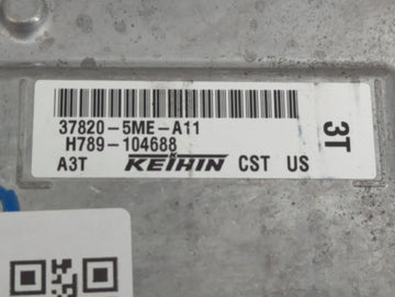 2017-2018 Acura Rdx PCM Engine Control Computer ECU ECM PCU OEM P/N:37820-5ME-A11 Fits Fits 2017 2018 OEM Used Auto Parts