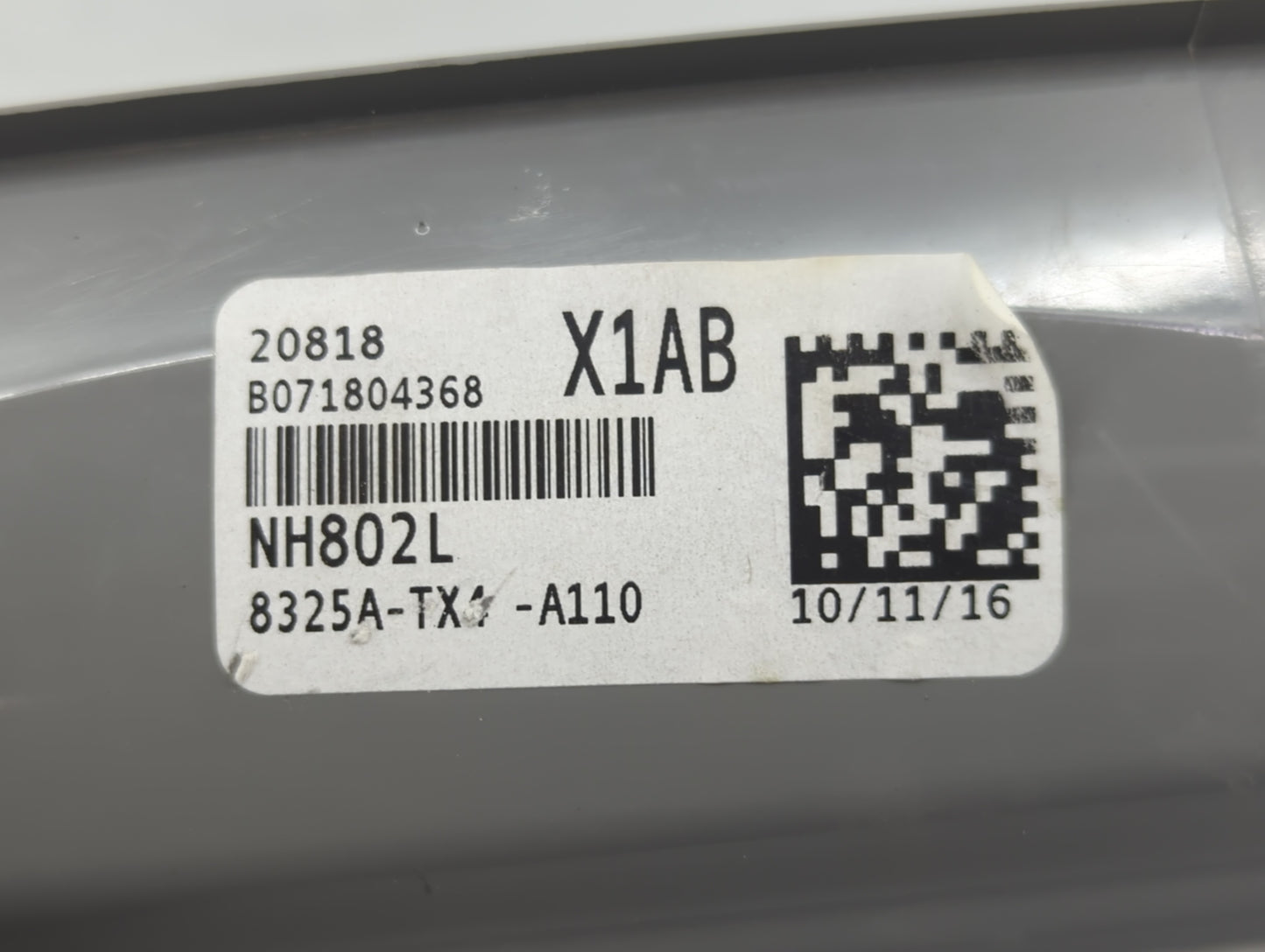 2017 Acura Rdx Overhead Roof Console - Oemusedautoparts1.com