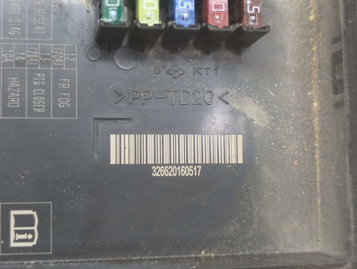 2016-2018 Acura Rdx Fusebox Fuse Box Panel Relay Module P/N:TX4 A012 A0 Fits Fits 2016 2017 2018 OEM Used Auto Parts - Oemus
