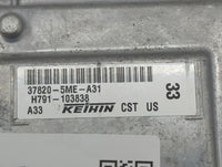 2017 Acura Rdx PCM Engine Control Computer ECU ECM PCU OEM P/N:37820-5ME-A31 Fits OEM Used Auto Parts - Oemusedautoparts1.co
