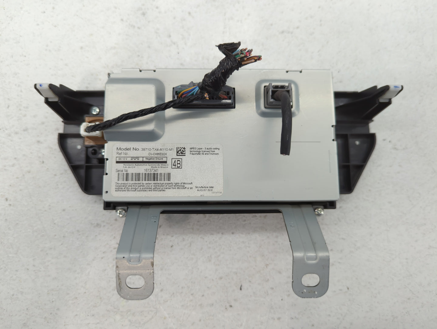 2016-2018 Acura Rdx Information Display Screen - Oemusedautoparts1.com