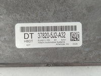 2018 Acura Tlx PCM Engine Control Computer ECU ECM PCU OEM P/N:37820-5J2-A32 Fits OEM Used Auto Parts - Oemusedautoparts1.co