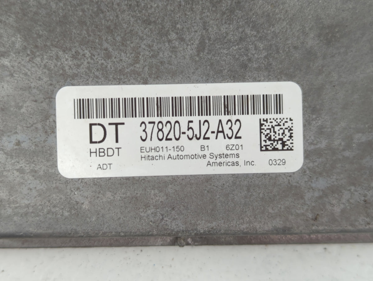 2018 Acura Tlx PCM Engine Control Computer ECU ECM PCU OEM P/N:37820-5J2-A32 OEM Used Auto Parts - Oemusedautoparts1.com