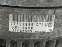 2017 Alfa Romeo Giulia Alternator Replacement Generator Charging Assembly Engine OEM P/N:104211-0690 50537696 Fits OEM Used 