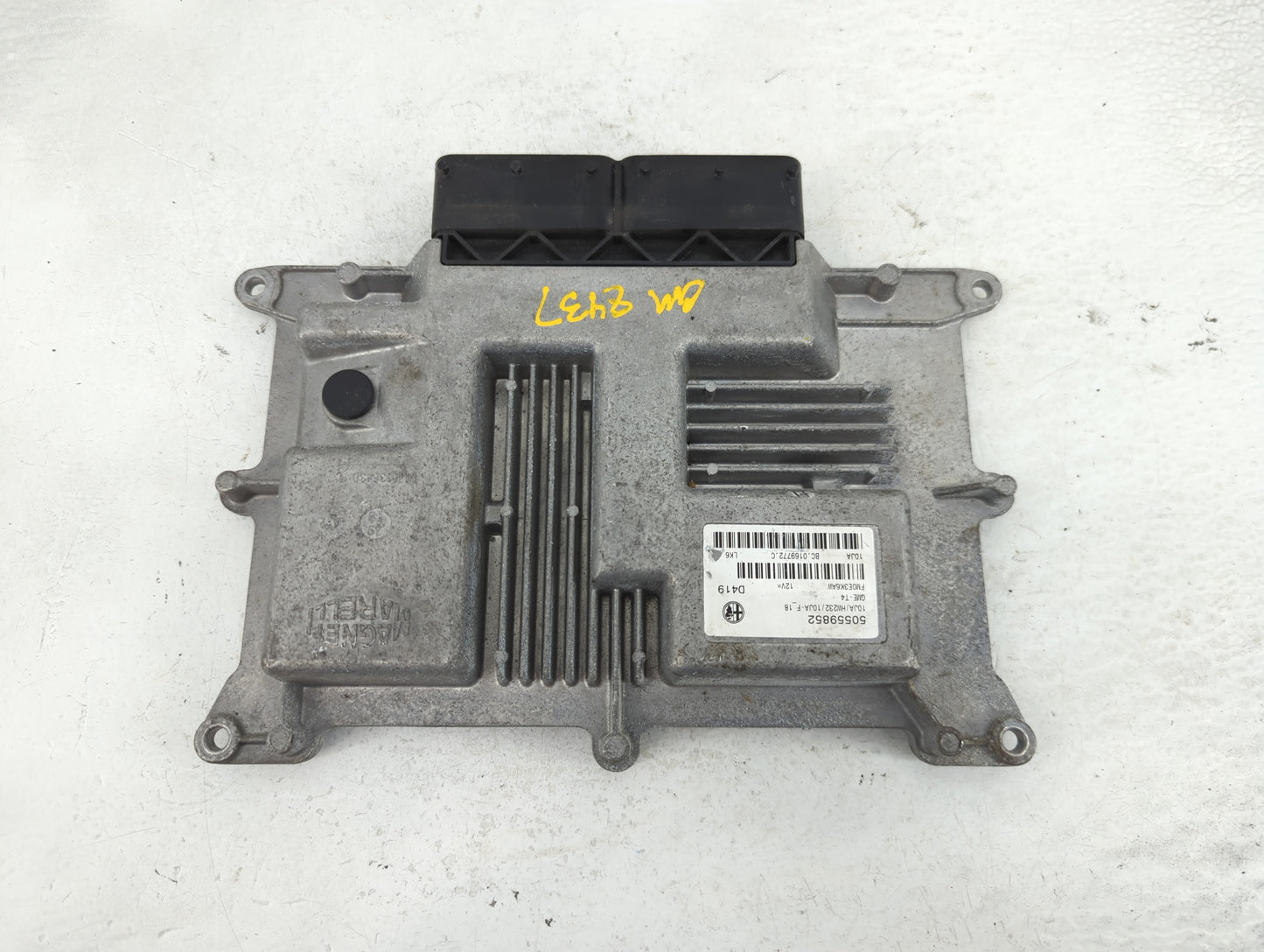 2017 Alfa Romeo Stelvio PCM Engine Control Computer ECU ECM PCU OEM P/N:50559852 Fits OEM Used Auto Parts - Oemusedautoparts