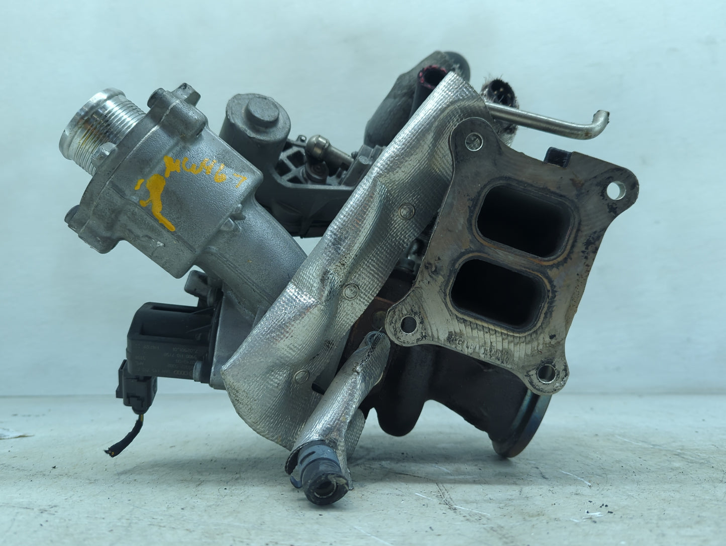 2017-2018 Audi A3 Turbocharger Exhaust Manifold With Turbo Charger - Oemusedautoparts1.com