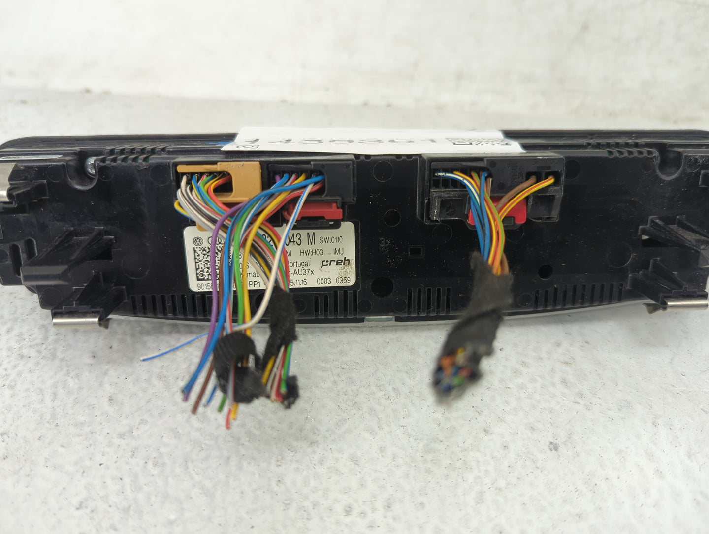 2015-2018 Audi A3 Climate Control Module Temperature AC/Heater Replacement P/N:8V0 820 043 M Fits Fits 2015 2016 2017 2018 O