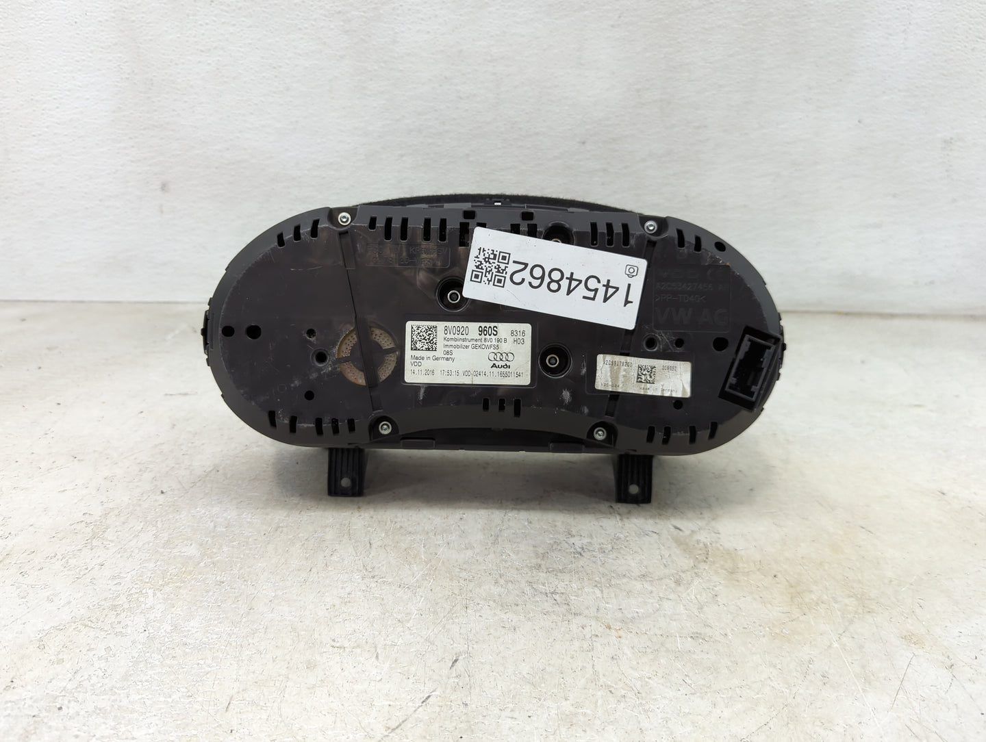 2017-2018 Audi A3 Instrument Cluster Speedometer Gauges P/N:8V0920 960S Miles: Fits Fits 2017 2018 OEM Used Auto Parts - Oem