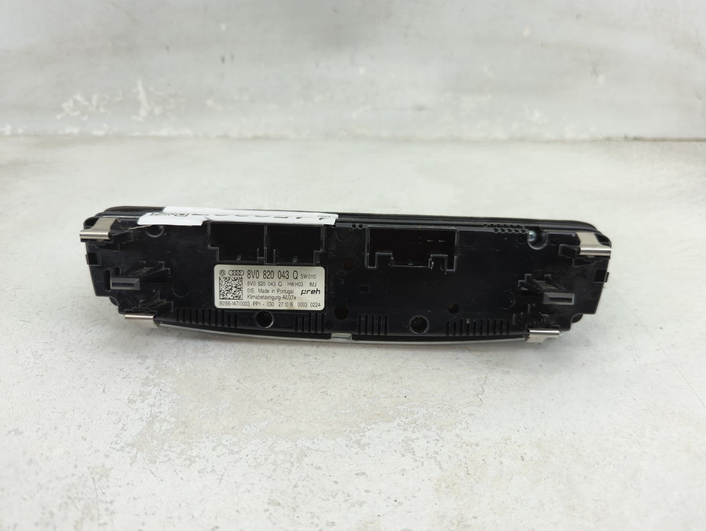 2015-2018 Audi A3 Climate Control Module Temperature AC/Heater Replacement P/N:8V0820043Q Fits Fits 2015 2016 2017 2018 OEM 