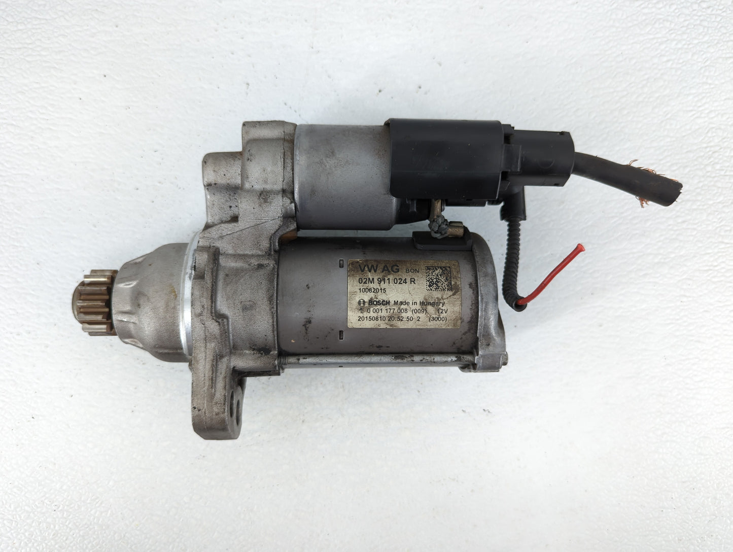 2015-2018 Audi A3 Car Starter Motor Solenoid OEM P/N:02M 911 024 R Fits Fits 2011 2012 2013 2014 2015 2016 2017 2018 2019 OE