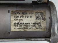 2015-2018 Audi A3 Car Starter Motor Solenoid OEM P/N:02M 911 024 R Fits Fits 2011 2012 2013 2014 2015 2016 2017 2018 2019 OE