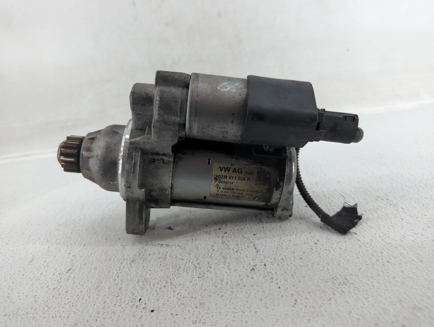 2015-2018 Audi A3 Car Starter Motor Solenoid OEM P/N:02M 911 024 R Fits Fits 2011 2012 2013 2014 2015 2016 2017 2018 2019 OE