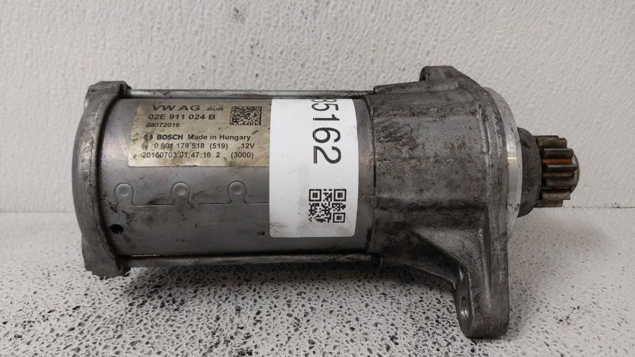 2015-2017 Audi A3 Car Starter Motor Solenoid OEM P/N:02E 911 023 S 02M 911 024 R Fits OEM Used Auto Parts - Oemusedautoparts