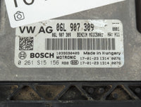 2017-2019 Audi A4 PCM Engine Control Computer ECU ECM PCU OEM P/N:06L 907 309 Fits Fits 2017 2018 2019 OEM Used Auto Parts -