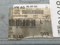 2017 Audi A4 PCM Engine Control Computer ECU ECM PCU OEM P/N:06L 907 425 Fits OEM Used Auto Parts - Oemusedautoparts1.com