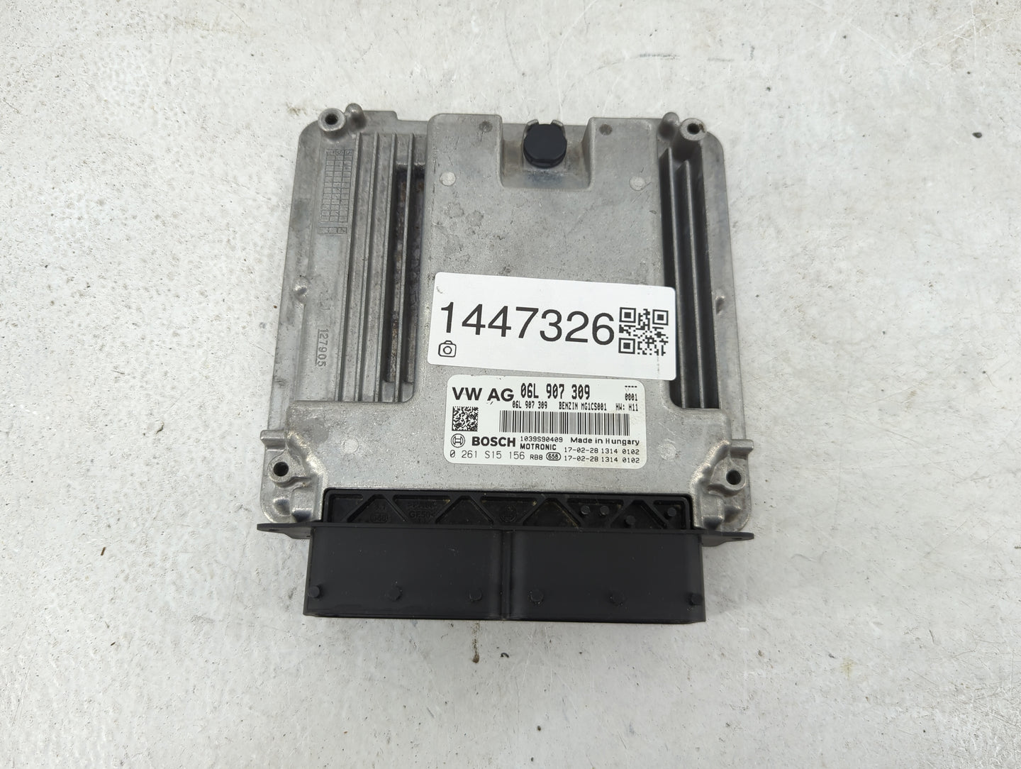 2017-2019 Audi A4 PCM Engine Control Computer ECU ECM PCU OEM P/N:06L907309 0261S15156 Fits Fits 2017 2018 2019 OEM Used Aut
