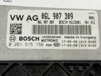2017-2019 Audi A4 PCM Engine Control Computer ECU ECM PCU OEM P/N:06L907309 0261S15156 Fits Fits 2017 2018 2019 OEM Used Aut