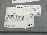 2017 Audi A4 PCM Engine Control Computer ECU ECM PCU OEM P/N:06L907425C Fits OEM Used Auto Parts - Oemusedautoparts1.com