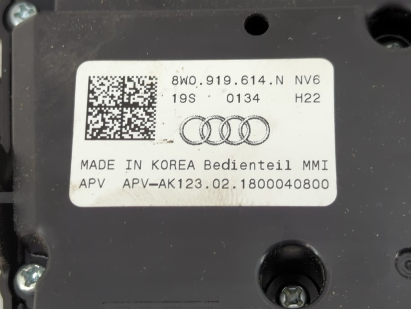 2017-2019 Audi A4 Radio AM FM Cd Player Receiver Replacement P/N:8W0919614N 8W0.919.614.N Fits Fits 2017 2018 2019 OEM Used 