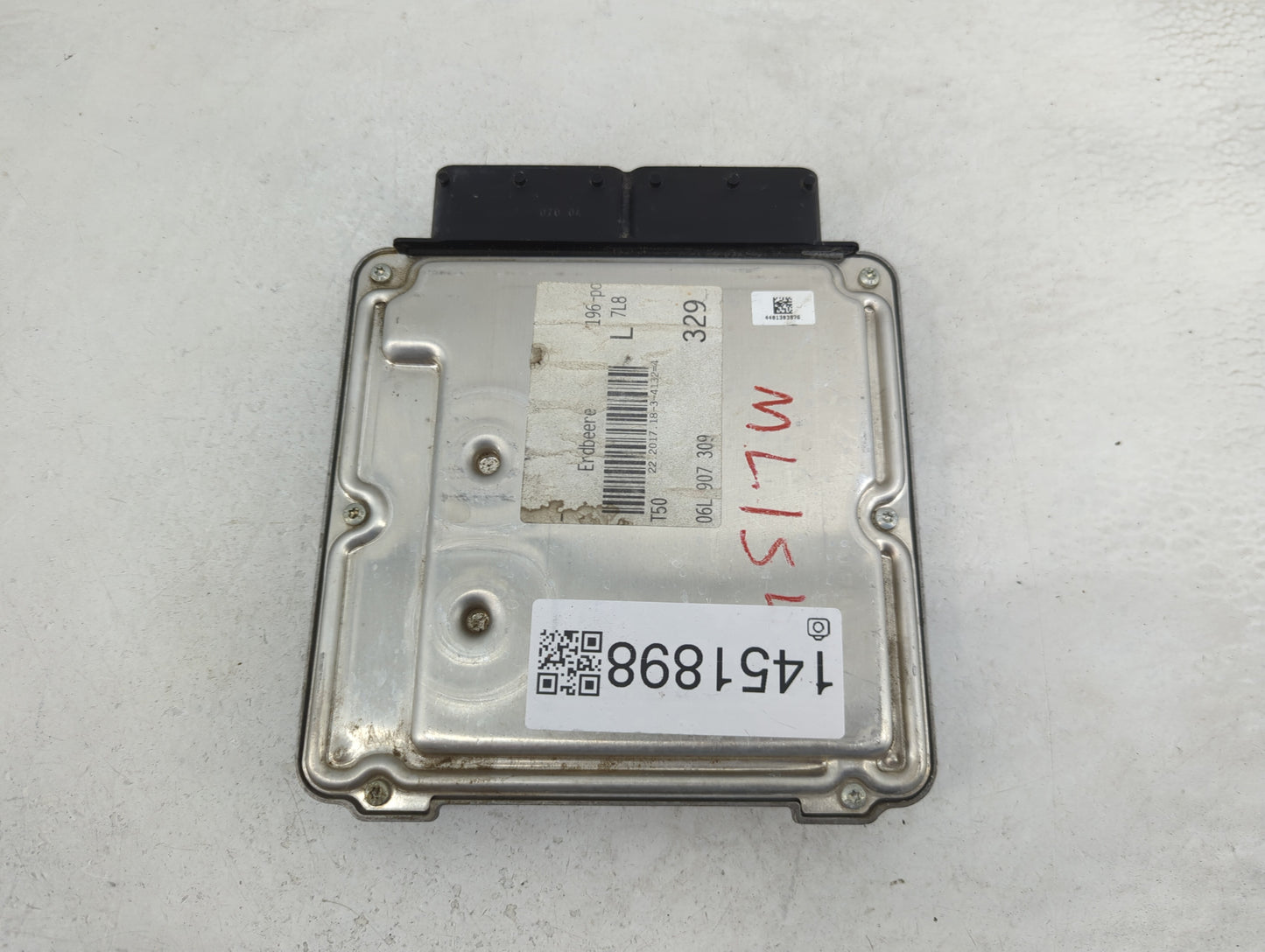2017-2019 Audi A4 PCM Engine Control Computer ECU ECM PCU OEM P/N:0 261 S15 156 06L 907 309 Fits Fits 2017 2018 2019 OEM Use