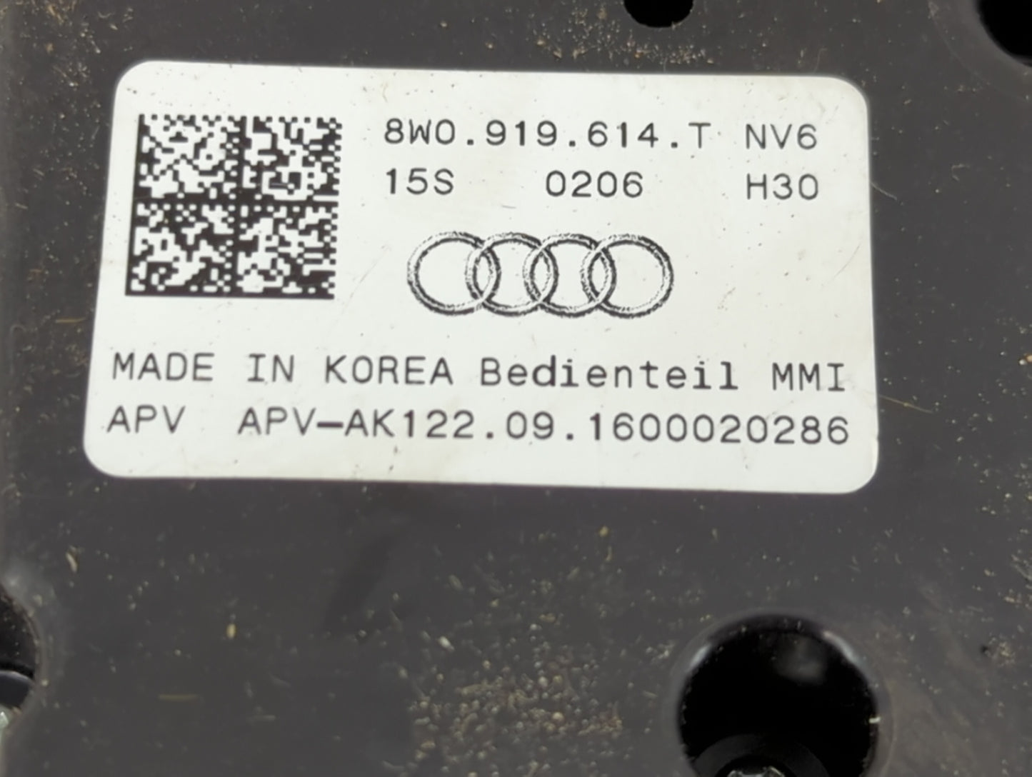 2017-2019 Audi A4 Radio AM FM Cd Player Receiver Replacement P/N:15S 0206 8W0 919 614 T Fits Fits 2017 2018 2019 OEM Used Au