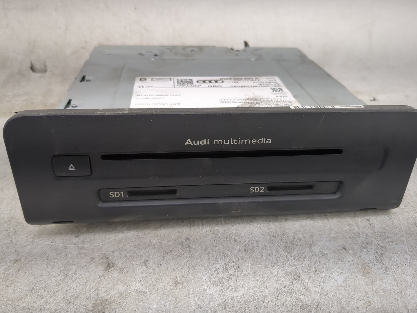 2017 Audi A4 Radio AM FM Cd Player Receiver Replacement P/N:8W0 035 664 A 8W0035652G, 8W0035652A, 28605901, XPYELLAW133 Fits