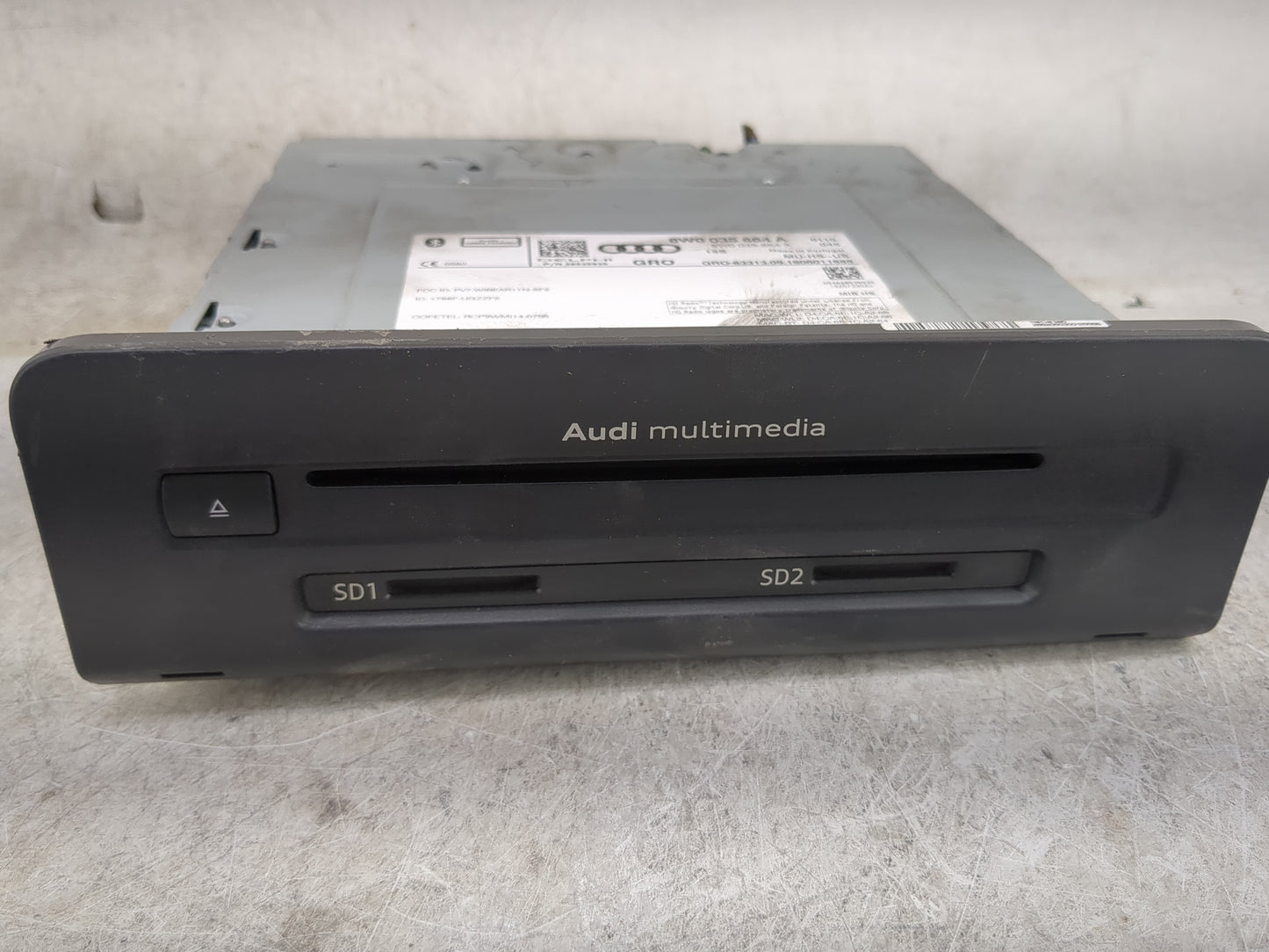2017 Audi A4 Radio AM FM Cd Player Receiver Replacement P/N:8W0 035 664 A 8W0035652G, 8W0035652A, 28605901, XPYELLAW133 Fits