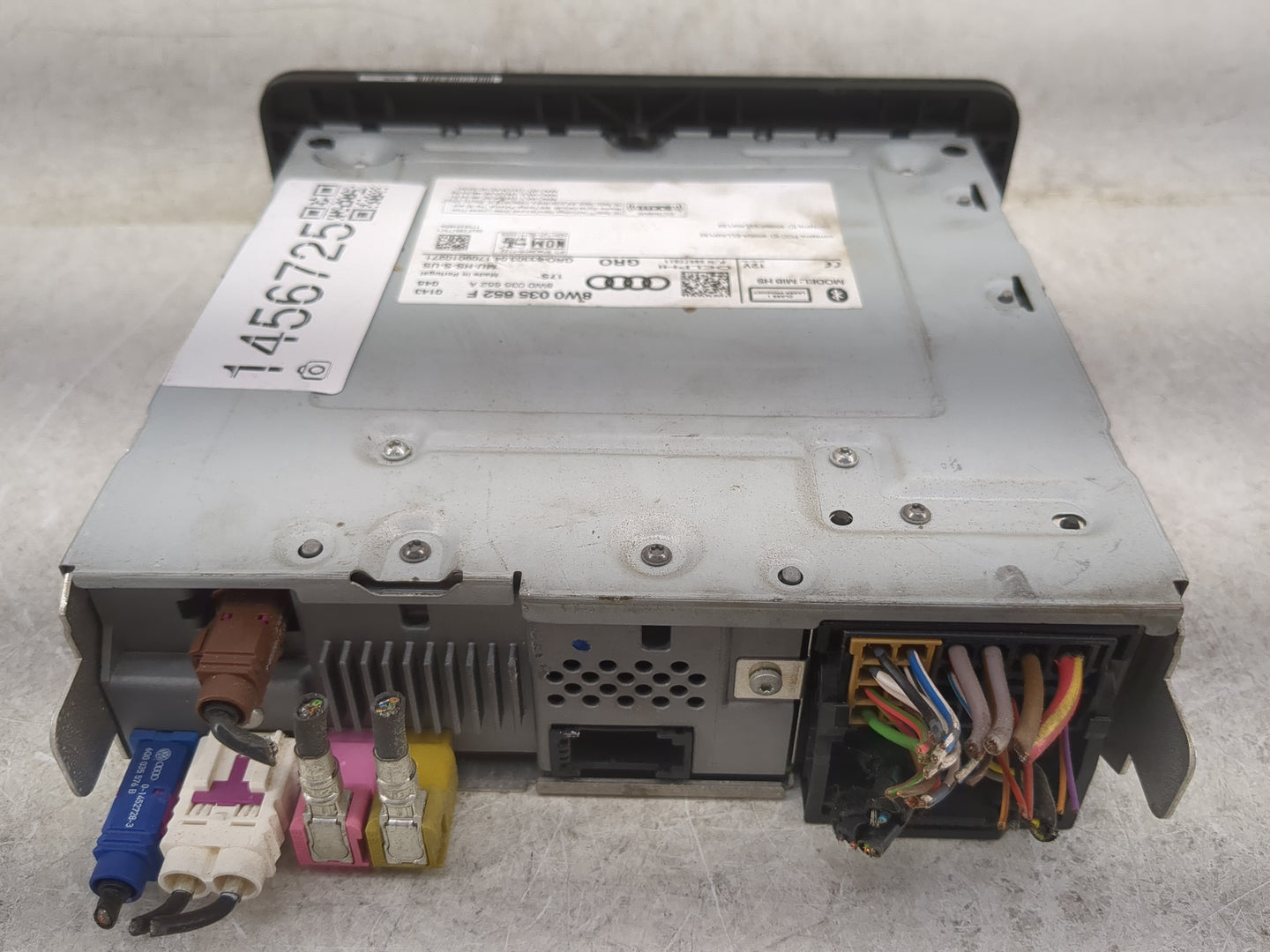 2017 Audi A4 Radio AM FM Cd Player Receiver Replacement P/N:8W0035652F 8W0035652A, 28577511 Fits Fits 2018 2019 2020 OEM Use