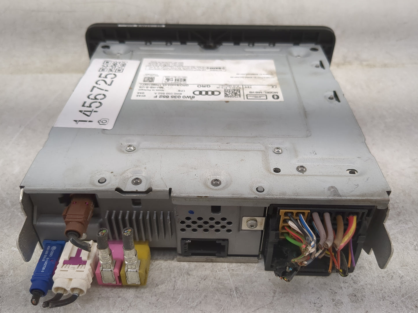2017 Audi A4 Radio AM FM Cd Player Receiver Replacement P/N:8W0035652F 8W0035652A, 28577511 Fits Fits 2018 2019 2020 OEM Use