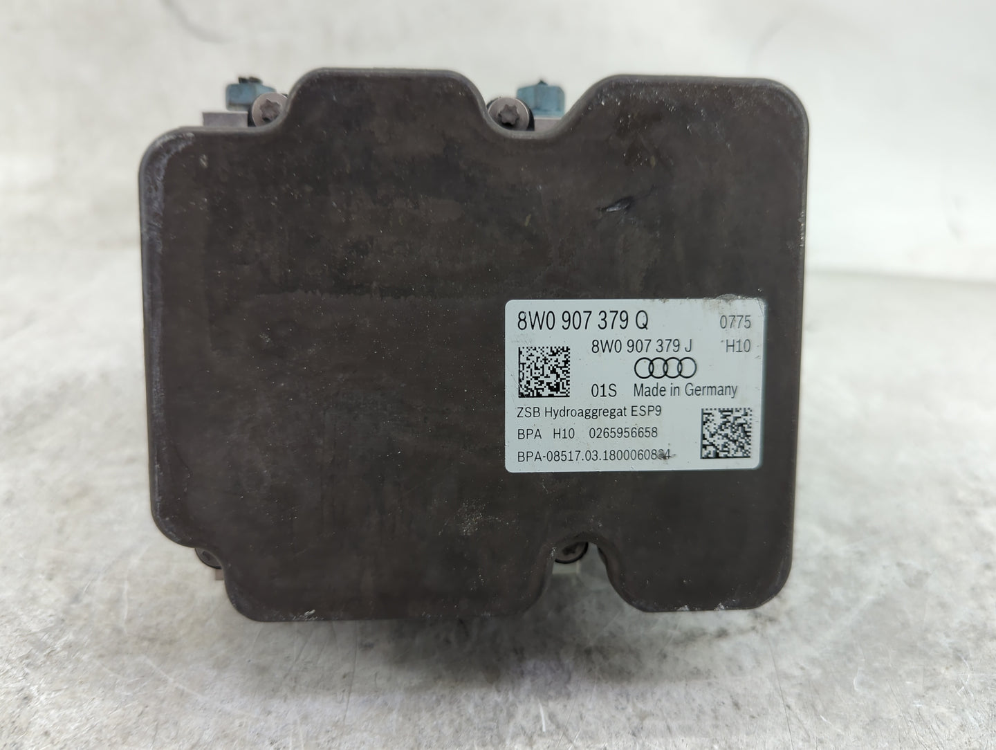 2017-2019 Audi A4 ABS Pump Control Module Replacement P/N:8W0614517K 0265256306, 0265243774 Fits Fits 2017 2018 2019 OEM Use