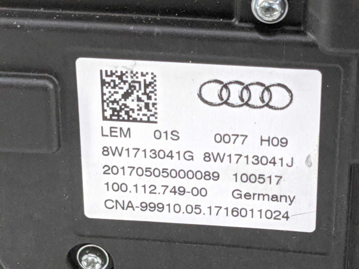 2017 Audi A4 Floor Console Assembly Shifter 1478543 - Oemusedautoparts1.com
