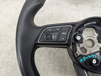 2017 Audi A4 Steering Wheel Oem Black 1480426 - Oemusedautoparts1.com