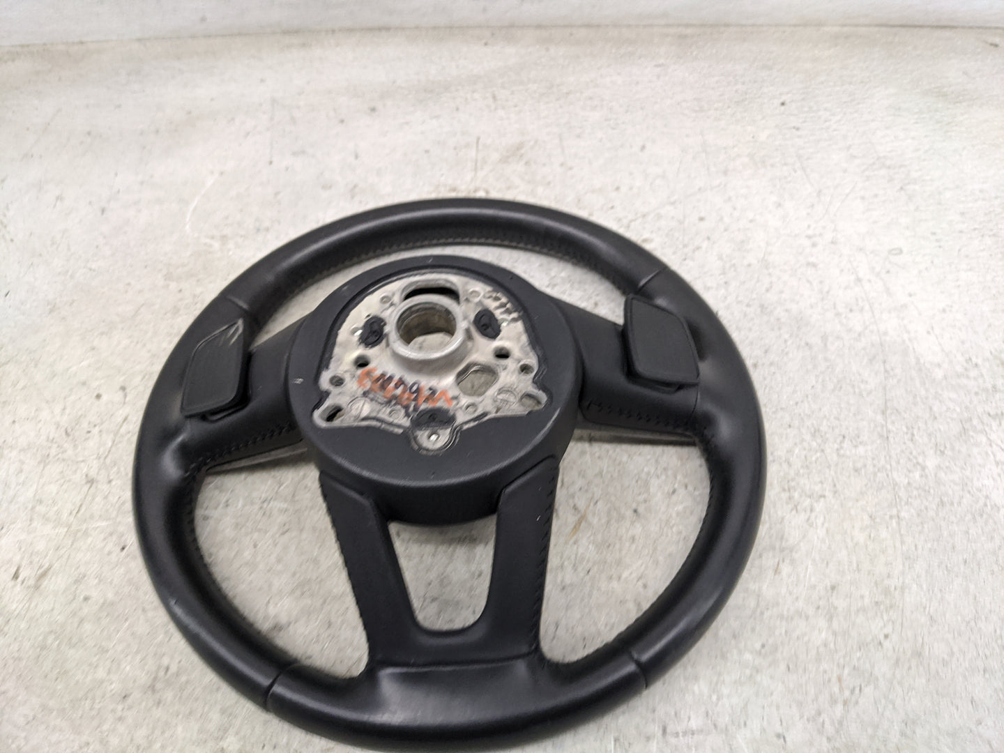 2017 Audi A4 Steering Wheel Oem Black 1480426 - Oemusedautoparts1.com