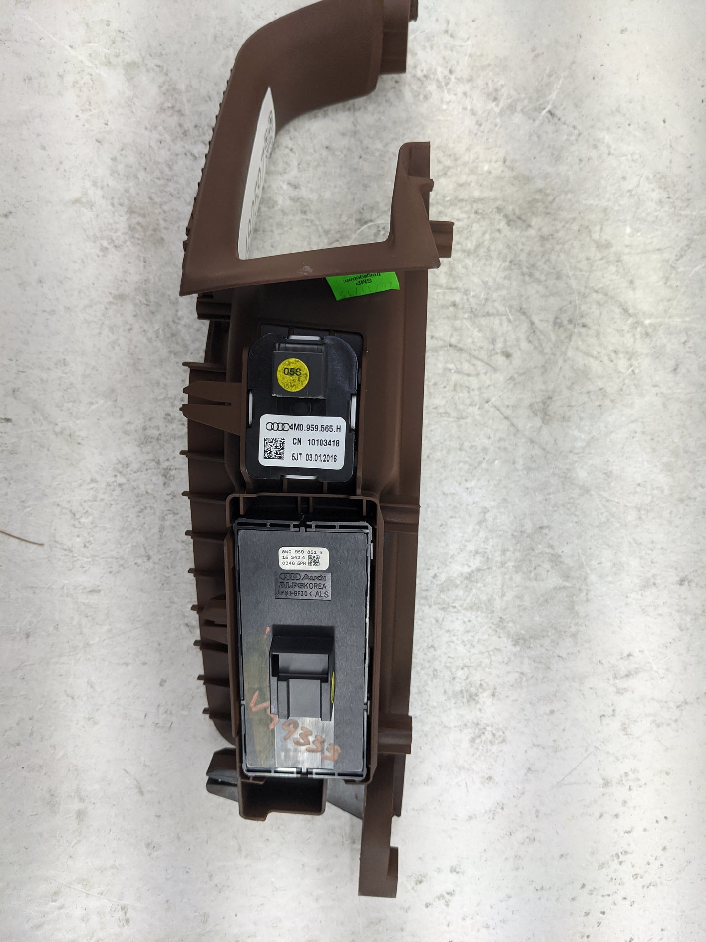 2017-2019 Audi A4 Master Power Window Switch Replacement Driver Side Left P/N:4M0.959.565.H 8W0.959.851.E Fits Fits 2017 201