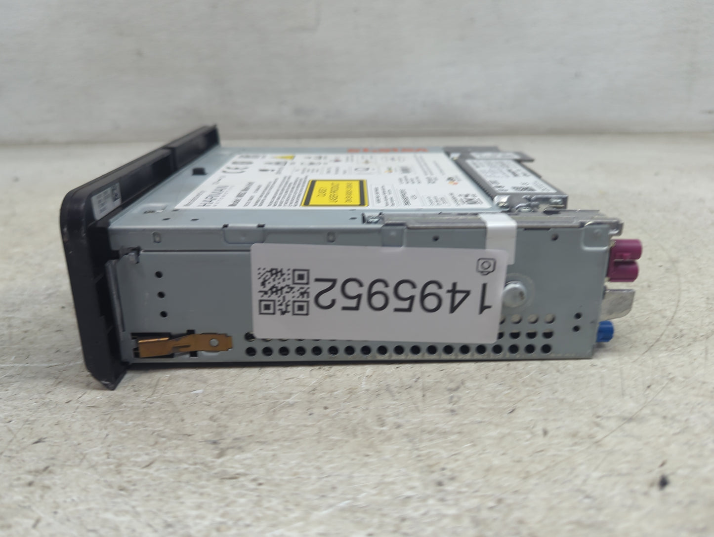 2017-2019 Audi A4 Radio AM FM Cd Player Receiver Replacement P/N:8W6035196 TR4437S, MEI2 Main-Unit Fits Fits 2017 2018 2019 