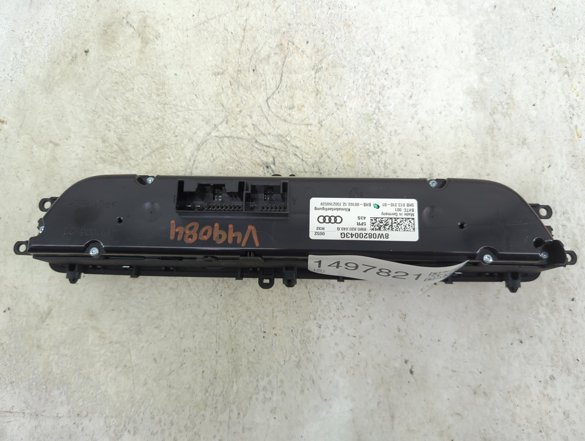 2017-2019 Audi A4 Climate Control Module Temperature AC/Heater Replacement P/N:8W0820043G 8W0.820.043.G Fits OEM Used Auto P