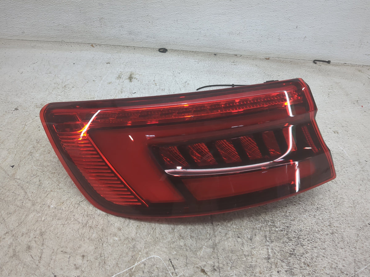 2017-2019 Audi A4 Tail Light Assembly Driver Left OEM Fits Fits 2017 2018 2019 OEM Used Auto Parts - Oemusedautoparts1.com