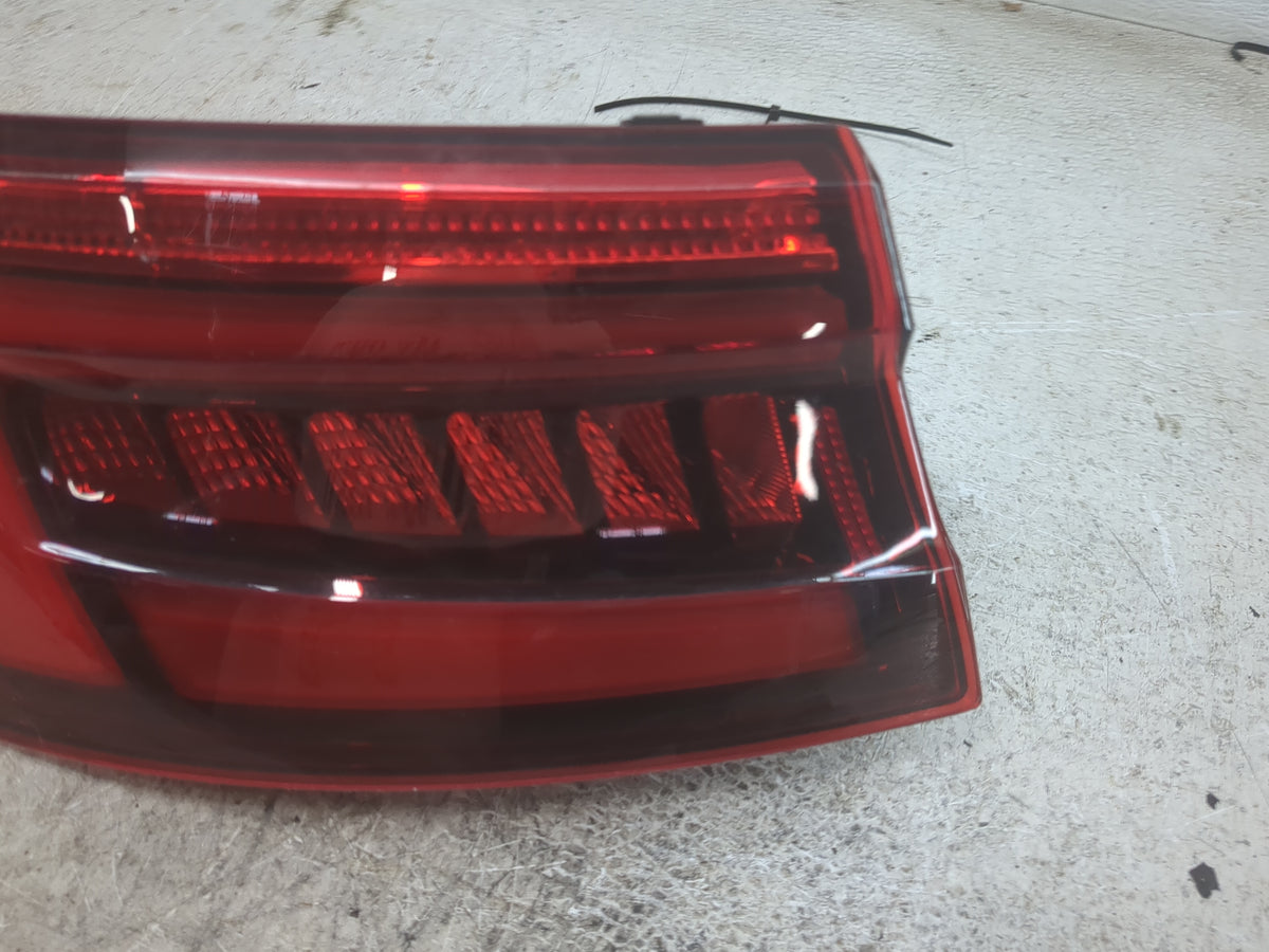 2017-2019 Audi A4 Tail Light Assembly Driver Left OEM Fits Fits 2017 2018 2019 OEM Used Auto Parts - Oemusedautoparts1.com