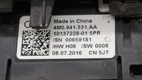 2017 Audi A4 Headlight Head Light Switch Lamp Control - Oemusedautoparts1.com