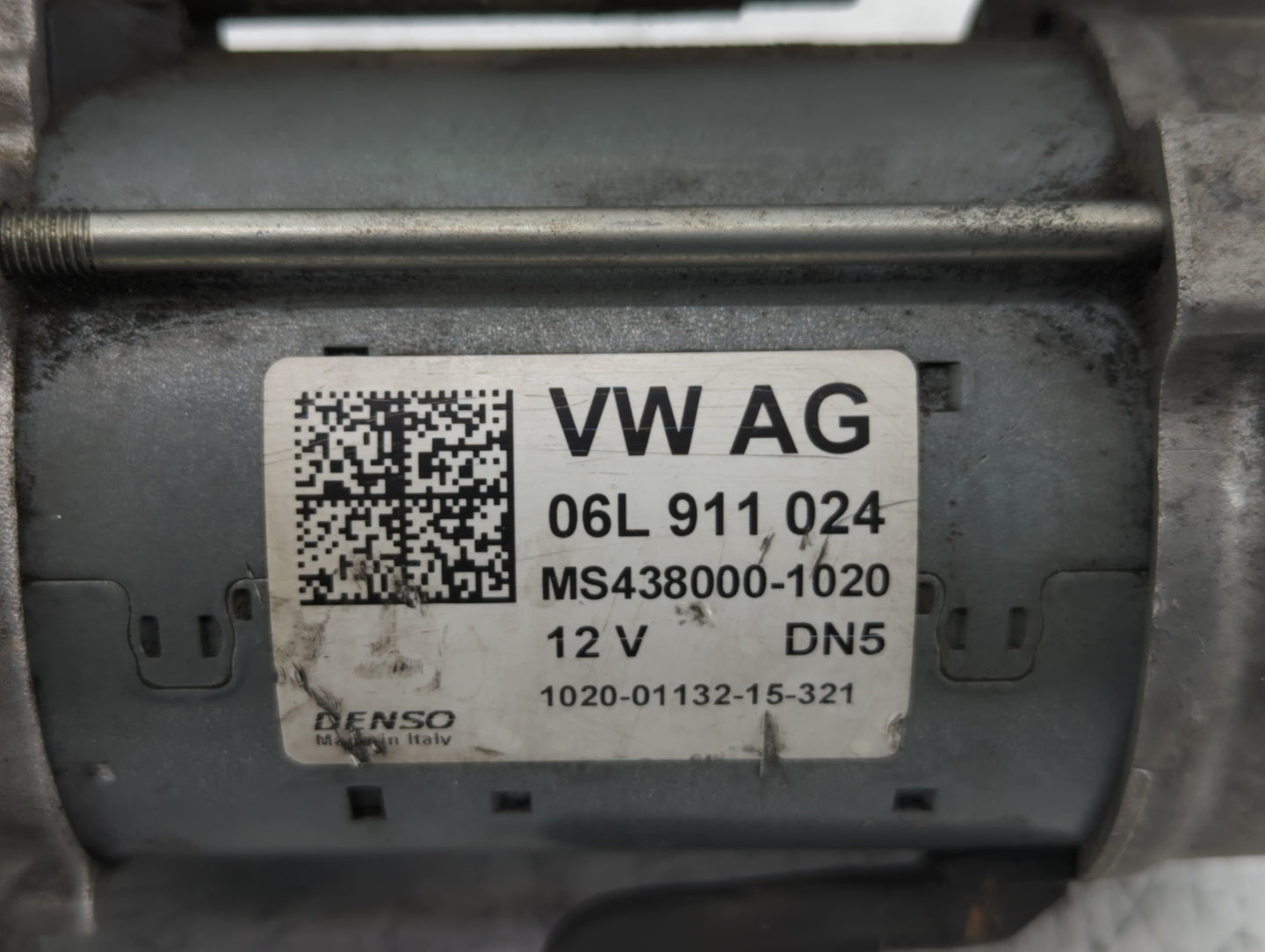 2017-2020 Audi A4 Car Starter Motor Solenoid OEM P/N:06L 911 024 Fits Fits 2017 2018 2019 2020 OEM Used Auto Parts - Oemused