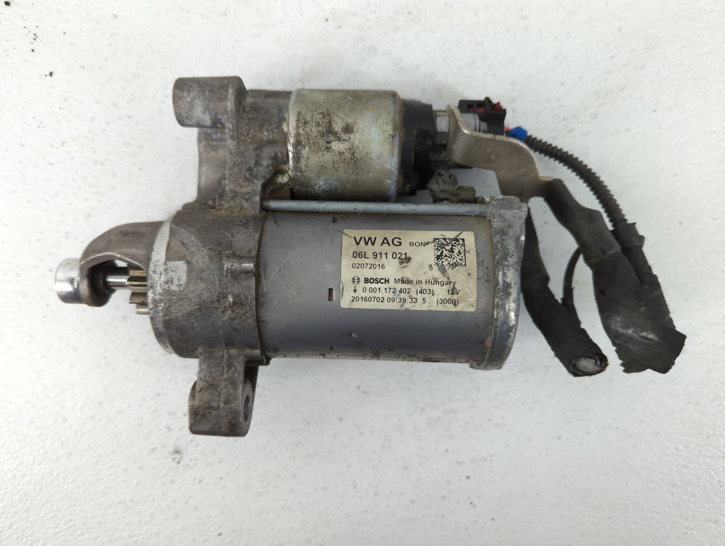 2017-2020 Audi A4 Car Starter Motor Solenoid OEM P/N:06E 911 021 Fits Fits 2017 2018 2019 2020 OEM Used Auto Parts - Oemused