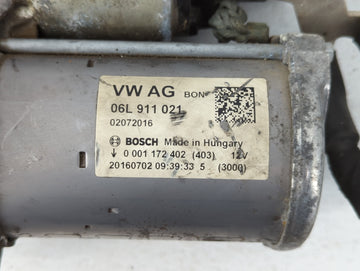 2017-2020 Audi A4 Car Starter Motor Solenoid OEM P/N:06E 911 021 Fits Fits 2017 2018 2019 2020 OEM Used Auto Parts