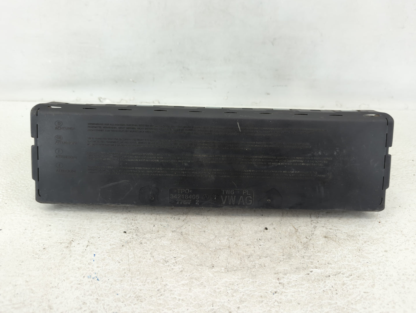 2017-2020 Audi A4 Air Bag Driver Left Knee OEM P/N:34169368-C 0589-P1-0071, 8W0 880 841 D 4PK Fits Fits 2017 2018 2019 2020 